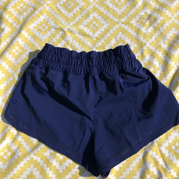 Navy blue Lululemon shorts - Picture 1 of 5